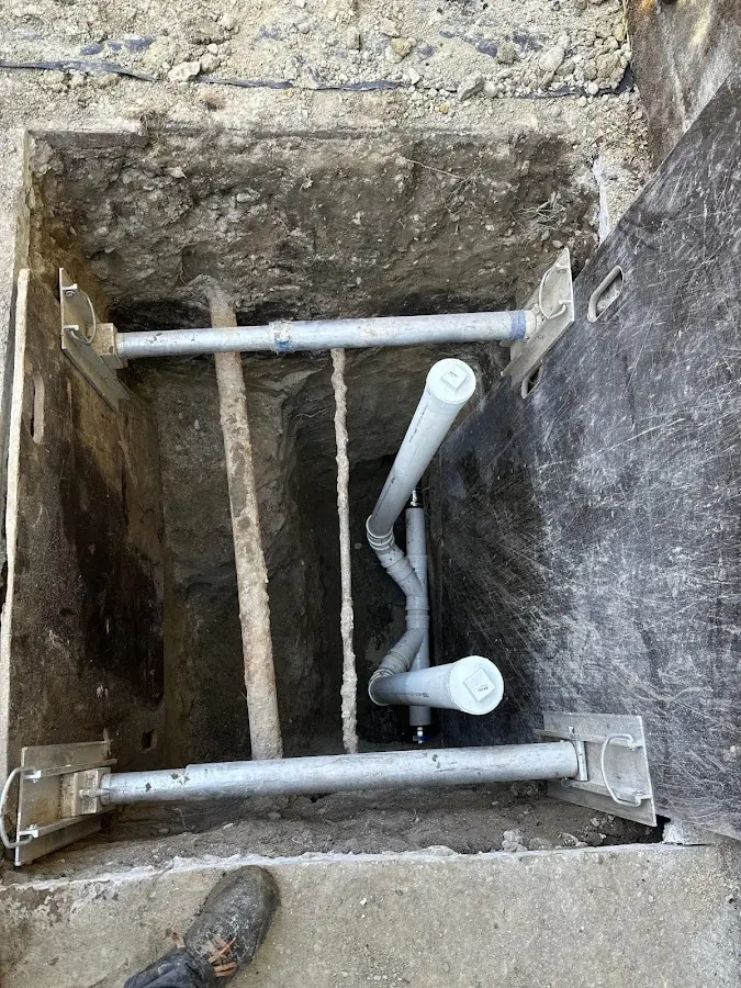 Experienced plumber completing Gas Line Repair work in Deer Park